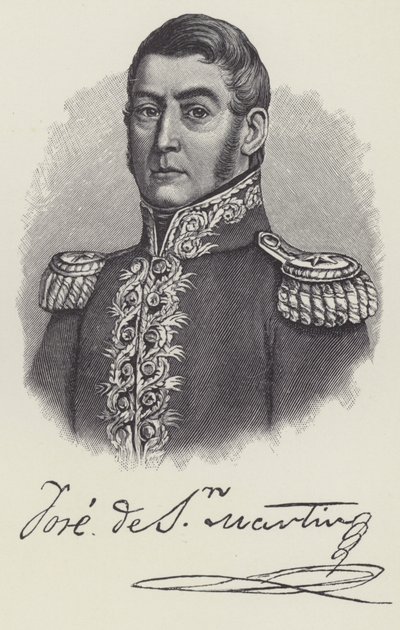 José de San Martín, general argentino de English School
